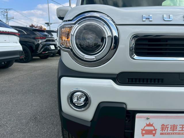 ハスラー ハイブリッドＸ　届け出済未使用車／ＬＥＤヘッドライト／アダプティブクルーズコントロール／オートライトシステム／クリアナンスソナー／電動格納ミラー／デュアカメラブレーキサポート／リアパーキングセンサー／車線逸脱警報機能（17枚目）