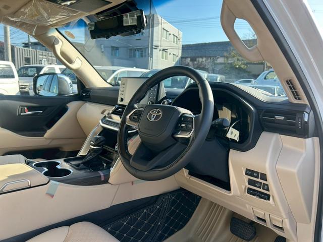 ランドクルーザー VX ワンオーナー/車両品質評価書/サンルーフ/ルーフレール/空気圧センサー/寒冷地仕様/ディスプレイオーディオ/内装ベージュ/ブラインドスポットモニター/パノラミックビューモニター/ステアリングヒーター(38枚目)