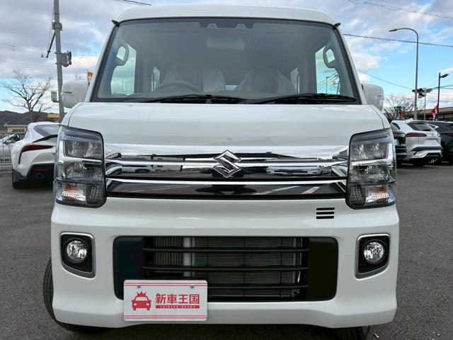 エブリイワゴン PZターボスペシャル ハイルーフ/登録済未使用車/LEDヘッドライト/両側パワースライドドア/フロントフォグランプ/コーナーセンサー/車線逸脱警報システム/横滑防止システム/パワーウィンドー/電動格納ミラー/シートヒーター(5枚目)