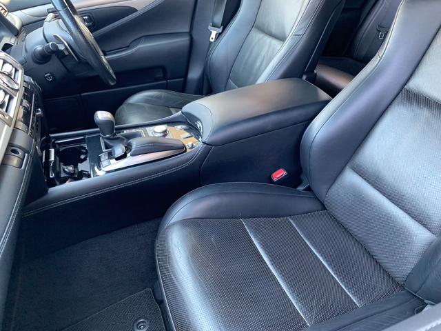 ＬＳ ＬＳ４６０　Ｆスポーツ　クルコン　冷暖房シート　電動シート　ブラインドスポットモニター　メモリーシート　バックカメラ　ＥＴＣ　２２インチアルミフロントリップスポイラ（ＡＩＭＧＡＩＮエイムゲイン）サイドスポイラ（モデリスタ）（13枚目）