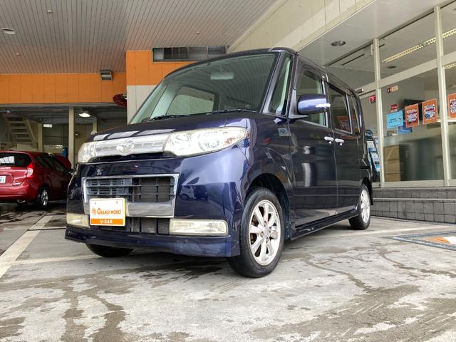タント Xリミテッド 禁煙車 運転席助手席エアバック 片側電動スライドドア スマートキー 走行距離77000km(3枚目)