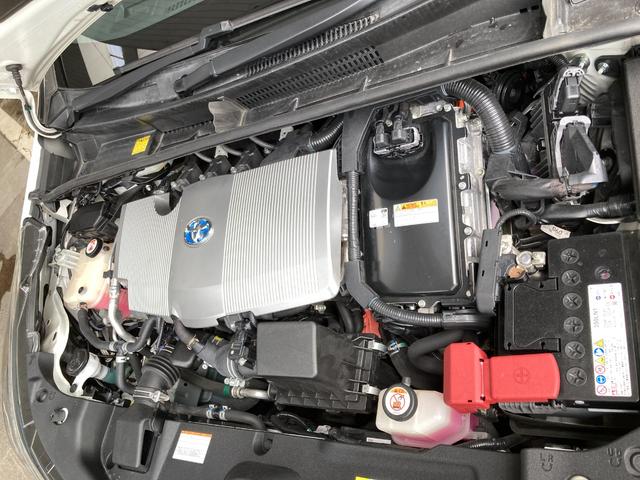 プリウス Ｓセーフティプラス　禁煙車　ＥＴＣ　ドラレコ　モデリスタエアロ　バックカメラ　運転席助手席サイドカーテンエアバック　スマートキー　修復歴なし　走行距離９６４６２ｋｍ（52枚目）