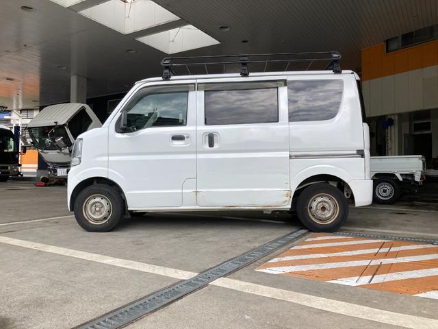 エブリイ ＧＡ　ＥＴＣ　ドラレコ　ルーフラック　両側スライドドア　運転席助手席エアバック　ワンオーナー　衝突安全ボディ　修復歴なし　走行距離１３００００ｋｍ（3枚目）