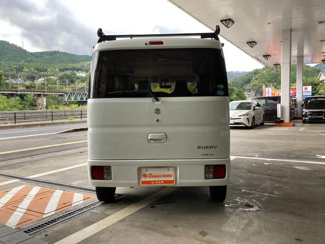 エブリイ ＧＡ　ＥＴＣ　ドラレコ　ルーフラック　両側スライドドア　運転席助手席エアバック　ワンオーナー　衝突安全ボディ　修復歴なし　走行距離１３００００ｋｍ（5枚目）