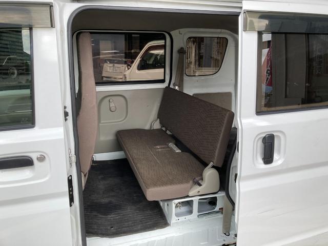 エブリイ ＧＡ　ＥＴＣ　ドラレコ　ルーフラック　両側スライドドア　運転席助手席エアバック　ワンオーナー　衝突安全ボディ　修復歴なし　走行距離１３００００ｋｍ（29枚目）