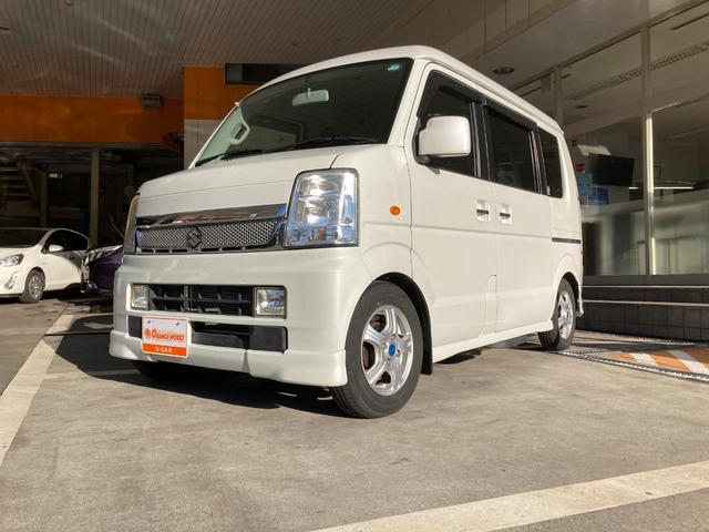 エブリイワゴン PZターボスペシャル 禁煙車 ETC 両側電動自動スライドドア 運転席助手席エアバック シートヒーター ABS 衝突安全ボディ 盗難防止システム キーレスエントリー(3枚目)