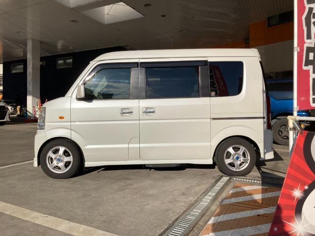 エブリイワゴン PZターボスペシャル 禁煙車 ETC 両側電動自動スライドドア 運転席助手席エアバック シートヒーター ABS 衝突安全ボディ 盗難防止システム キーレスエントリー(4枚目)