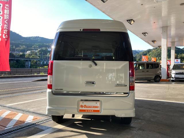 エブリイワゴン PZターボスペシャル 禁煙車 ETC 両側電動自動スライドドア 運転席助手席エアバック シートヒーター ABS 衝突安全ボディ 盗難防止システム キーレスエントリー(6枚目)