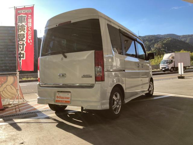 エブリイワゴン PZターボスペシャル 禁煙車 ETC 両側電動自動スライドドア 運転席助手席エアバック シートヒーター ABS 衝突安全ボディ 盗難防止システム キーレスエントリー(7枚目)