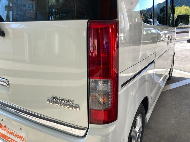 エブリイワゴン PZターボスペシャル 禁煙車 ETC 両側電動自動スライドドア 運転席助手席エアバック シートヒーター ABS 衝突安全ボディ 盗難防止システム キーレスエントリー(14枚目)