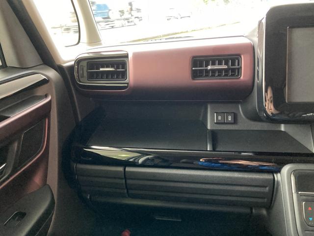 スペーシアカスタム ハイブリッドＸＳ　運転席助手席サイドカーテンエアバック　クルーズコントロール　オットマン　レーンキープアシスト　スマートキー　ベンチシート　両側電動スライドドア　盗難防止装置（50枚目）