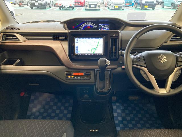 ソリオバンディット バンディット HYBRID SV 2型  ナビ 全方位カメラ デュアルカメラブレーキサポート(前後衝突軽減ブレーキ) ナビゲーション 全方位カメラパッケージ 後席両側パワースライドドア ETC 前後ドライブレコーダー ACC シートヒーター アルミホイール(4枚目)