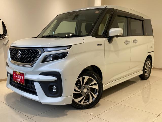 ソリオバンディット バンディット HYBRID SV 2型  ナビ 全方位カメラ デュアルカメラブレーキサポート(前後衝突軽減ブレーキ) ナビゲーション 全方位カメラパッケージ 後席両側パワースライドドア ETC 前後ドライブレコーダー ACC シートヒーター アルミホイール(76枚目)