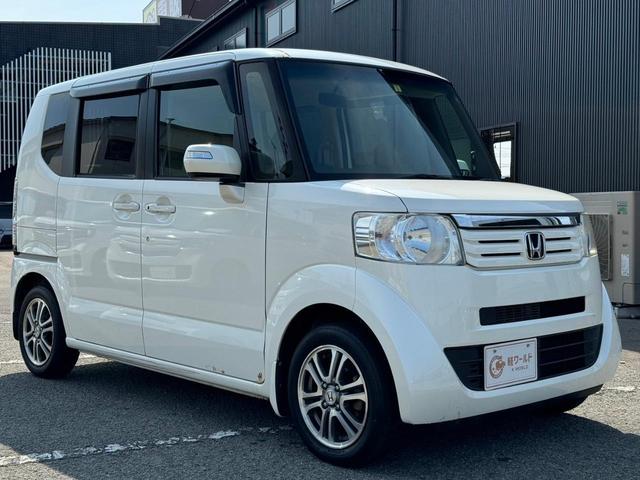 Ｎ－ＢＯＸ Ｇ・Ｌパッケージ　電動スライドドア・プッシュスタート・電動格納ミラー・スマートキー・横滑り防止装置・パワーウィンドウ・ステアリングスイッチ・オートエアコン・純正ホイール（6枚目）