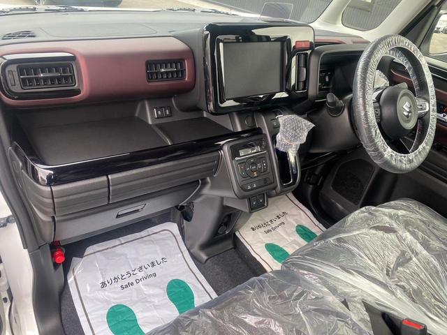スペーシアカスタム ハイブリッドＸＳ　グー鑑定書付・両側電動スライドドア・電動パーキング・衝突軽減ブレーキ・横滑り防止装置・レーンアシスト・クルーズコントロール・ハンドルヒーター・シートヒーター・スマートキー・プッシュスタート・オットマン（66枚目）