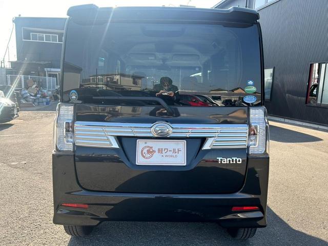 タント カスタムＲＳ　トップエディションＳＡＩＩ　グー鑑定書付／衝突軽減ブレーキ／純正８インチナビ／フルセグＴＶ／Ｂｌｕｅｔｏｏｔｈ／ＣＤ／ＤＶＤ／バックカメラ／両側パワースライドドア／ＥＴＣ車載器／純正アルミホイール／プッシュスタート／スマートキー（15枚目）