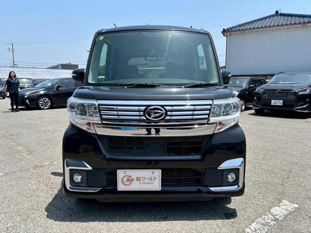 タント カスタムＸ　グー鑑定書付／衝突軽減ブレーキ／純正ナビ／テレビ／Ｂｌｕｅｔｏｏｔｈ／ＣＤ／ＤＶＤ／バックカメラ／パワースライドドア／プッシュスタート／スマートキー／ステアリングリモコン／オートライト／オートエアコン（6枚目）