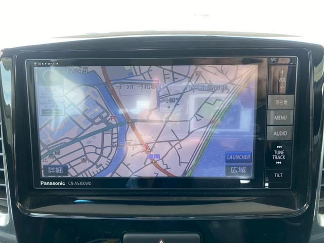 スペーシアカスタム ＧＳ　ナビ・テレビ・Ｂｌｕｅｔｏｏｔｈ・ＤＶＤ・ＥＴＣ車載器・両側スライド片側電動スライドドア・シートヒーター・プッシュスタート・スマートキー・アイドリングストップ・（5枚目）