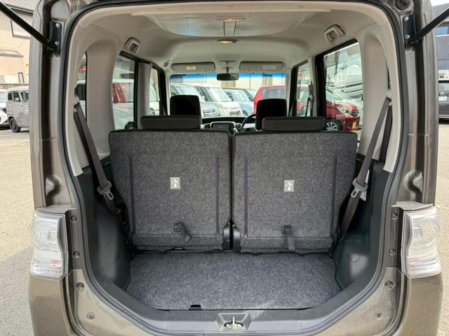 タント カスタムＲＳ　グー鑑定書付／純正ナビ／テレビ／Ｂｌｕｅｔｏｏｔｈ／ＣＤ／ＤＶＤ／パワースライドドア／ＥＴＣ／スマートキー／ディスチャージヘッドライト／オートエアコン／純正アルミホイール／フラットシート／ベンチシート（57枚目）