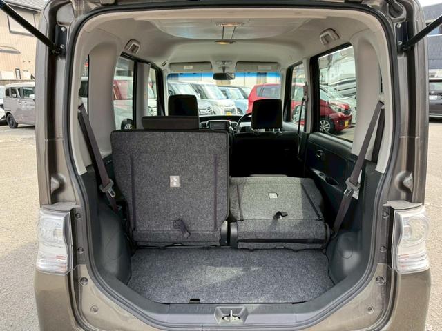 タント カスタムＲＳ　グー鑑定書付／純正ナビ／テレビ／Ｂｌｕｅｔｏｏｔｈ／ＣＤ／ＤＶＤ／パワースライドドア／ＥＴＣ／スマートキー／ディスチャージヘッドライト／オートエアコン／純正アルミホイール／フラットシート／ベンチシート（58枚目）