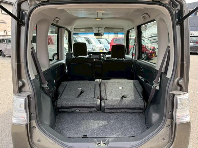 タント カスタムＲＳ　グー鑑定書付／純正ナビ／テレビ／Ｂｌｕｅｔｏｏｔｈ／ＣＤ／ＤＶＤ／パワースライドドア／ＥＴＣ／スマートキー／ディスチャージヘッドライト／オートエアコン／純正アルミホイール／フラットシート／ベンチシート（59枚目）