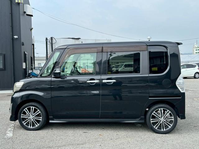 タント カスタムＲＳ　ＳＡ　プッシュスタート・スマートキー・ＥＴＣ車載器・バックカメラ・両側電動スライドドア・電動格納ミラー・衝突軽減ブレーキ・横滑り防止装置・ナビ・ステアリングスイッチ・（15枚目）