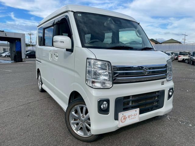 エブリイワゴン ＰＺターボスペシャル　グー鑑定書付／衝突軽減ブレーキ／ナビ／Ｂｌｕｅｔｏｏｔｈ／バックカメラ／ＴＶ／両側パワースライドドア／オートライト／オートエアコン／プッシュスタート／スマートキー／フルフラットシート／電動格納ミラー（13枚目）