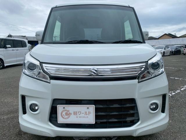 スペーシアカスタム GS グー鑑定書付/ナビ/バックカメラ/ETC車載器/HIDヘッドライト/フルセグテレビ/Bluetooth/CD/DVD/オートライト/純正14インチアルミホイール/スマートキー/両側スライドドア(14枚目)
