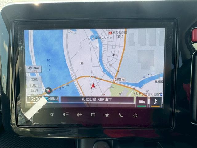 スペーシアギア ハイブリッドＸＺ　グー鑑定書付／届出済未使用車／純９インチナビ／全方位カメラ／衝突軽減ブレーキ／両側パワースライドドア／クルーズコントロール／電子制御パーキングブレーキ／シートヒーター／フルセグＴＶ／Ｂｌｕｅｔｏｏｔｈ（4枚目）