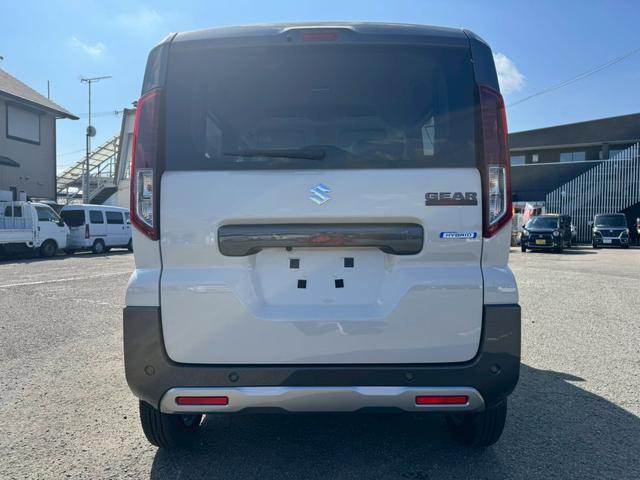 スペーシアギア ハイブリッドＸＺ　グー鑑定書付／届出済未使用車／純９インチナビ／全方位カメラ／衝突軽減ブレーキ／両側パワースライドドア／クルーズコントロール／電子制御パーキングブレーキ／シートヒーター／フルセグＴＶ／Ｂｌｕｅｔｏｏｔｈ（16枚目）