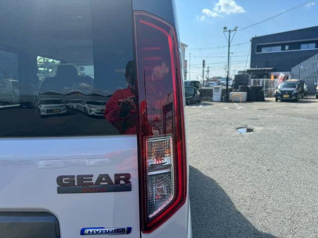 スペーシアギア ハイブリッドＸＺ　グー鑑定書付／届出済未使用車／純９インチナビ／全方位カメラ／衝突軽減ブレーキ／両側パワースライドドア／クルーズコントロール／電子制御パーキングブレーキ／シートヒーター／フルセグＴＶ／Ｂｌｕｅｔｏｏｔｈ（25枚目）