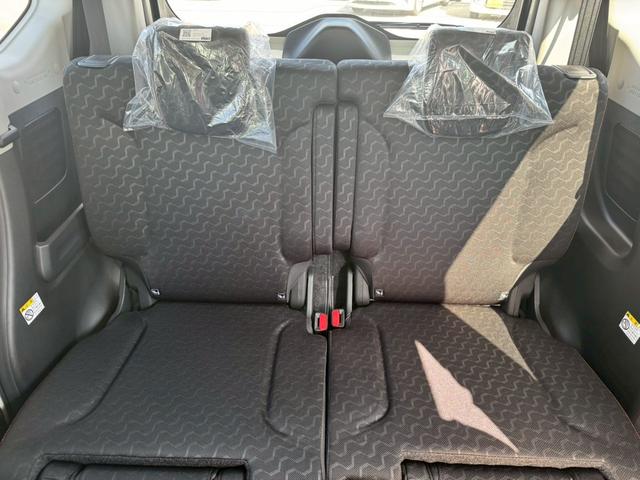 スペーシアギア ハイブリッドＸＺ　グー鑑定書付／届出済未使用車／純９インチナビ／全方位カメラ／衝突軽減ブレーキ／両側パワースライドドア／クルーズコントロール／電子制御パーキングブレーキ／シートヒーター／フルセグＴＶ／Ｂｌｕｅｔｏｏｔｈ（71枚目）