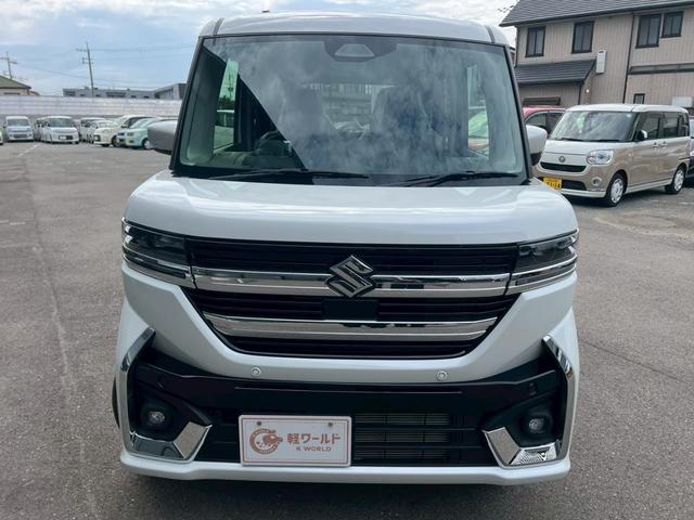 スペーシアカスタム ハイブリッドXS グー鑑定書付/届出済未使用車/両側パワースライドドア/衝突軽減ブレーキ/シートヒーター/ハンドルヒーター/クルーズコントロール/コーナーセンサー/ヘッドアップディスプレイ/スペアスマートキー(13枚目)