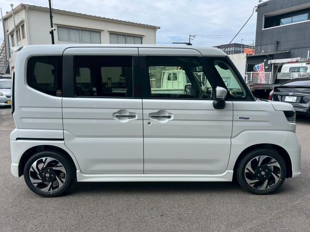 スペーシアカスタム ハイブリッドXS グー鑑定書付/届出済未使用車/両側パワースライドドア/衝突軽減ブレーキ/シートヒーター/ハンドルヒーター/クルーズコントロール/コーナーセンサー/ヘッドアップディスプレイ/スペアスマートキー(19枚目)