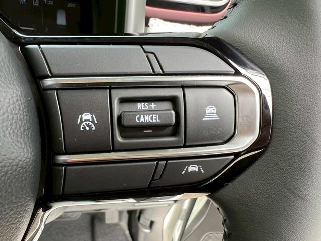 スペーシアカスタム ハイブリッドXS グー鑑定書付/届出済未使用車/両側パワースライドドア/衝突軽減ブレーキ/シートヒーター/ハンドルヒーター/クルーズコントロール/コーナーセンサー/ヘッドアップディスプレイ/スペアスマートキー(32枚目)