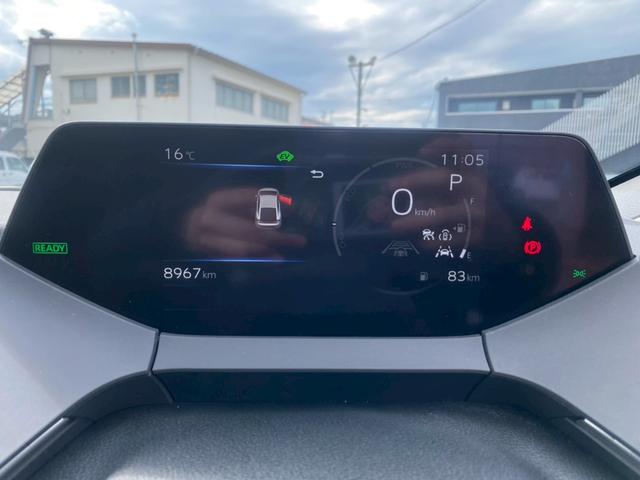 プリウス Ｚ　グー鑑定書／純正１２インチディスプレイオーディオ／全方位カメラ／パノラマルーフ／衝突軽減ブレーキ／ハンドルヒーター／シートヒーター＆クーラー／／パワーシート／ＥＴＣ／フルセグＴＶ／Ｂｌｕｅｔｏｏｔｈ（35枚目）