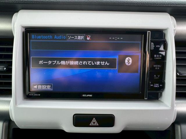 ハスラー Ｘターボ　グー鑑定書付／ナビ／衝突軽減ブレーキ／シートヒーター／フルセグテレビ／Ｂｌｕｅｔｏｏｔｈ／プッシュスタート／スマートキー／ディスチャージヘッドライト／純正１５インチアルミホイール／オートライト（6枚目）