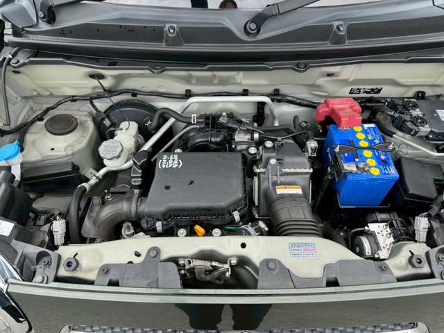 ハスラー Ｘターボ　グー鑑定書付／ナビ／衝突軽減ブレーキ／シートヒーター／フルセグテレビ／Ｂｌｕｅｔｏｏｔｈ／プッシュスタート／スマートキー／ディスチャージヘッドライト／純正１５インチアルミホイール／オートライト（70枚目）