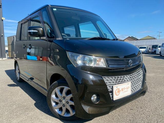 パレットＳＷ リミテッドＩＩ　グー鑑定書付／純正ナビ／バックカメラ／シートヒーター／両側パワースライドドア／ディスチャージヘッドライト／テレビ／ＣＤ／オートライト／純正１４インチアルミホイール／スマートキー／ステアリングリモコン（14枚目）