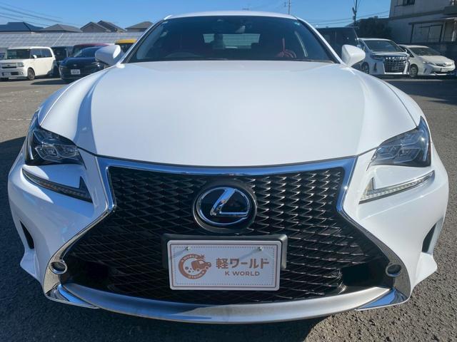 RC RC350 Fスポーツ グー認定書付/純正オーディオ/バックカメラ/ETC車載器/パワーシート/ハンドルヒーター/シートヒーター/シートクーラー/パーキングセンサー/Bluetooth/テレビ/純正19インチアルミホイール(15枚目)