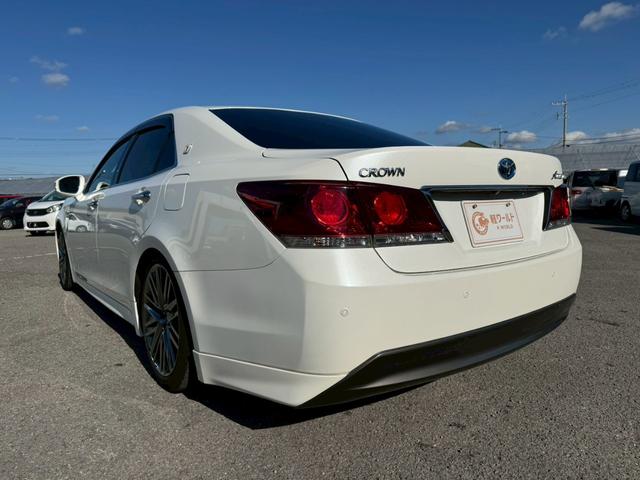 クラウンハイブリッド アスリートS グー鑑定書付/純正ナビ/バックカメラ/衝突軽減ブレーキ/レーダークルーズコントロール/ETC車載器/フルセグテレビ/Bluetooth/シートヒーター/シートエアコン/プッシュスタート/スマートキー(19枚目)