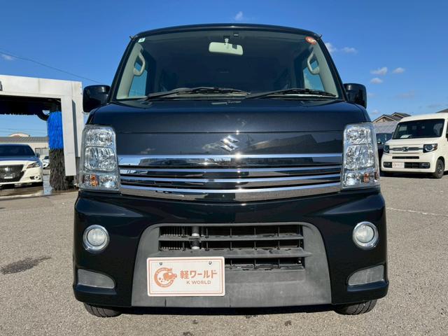 エブリイワゴン PZターボ グー鑑定書付/オーディオ/ETC車載器/両側スライド片側パワースライドドア/ディスチャージヘッドライト/キーレスキー/フルフラットシート/電動格納ミラー/パワーウィンドウ/パワーステアリング(9枚目)