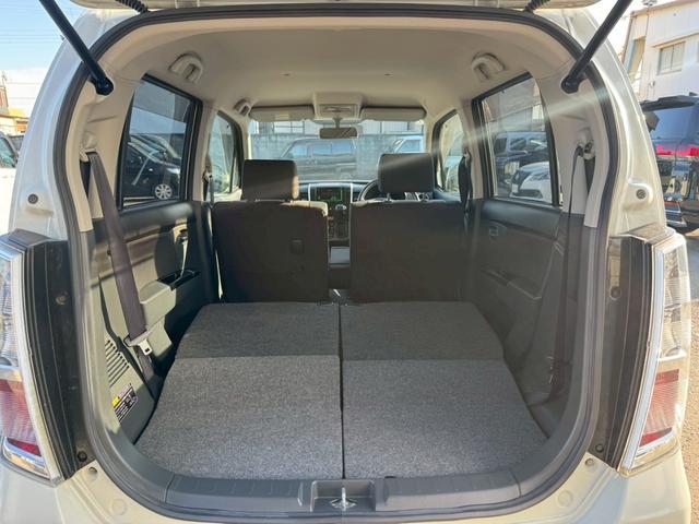 ワゴンRスティングレー リミテッドII グー鑑定書付/オーディオ/ラジオ/シートヒーター/プッシュスタート/スマートキー/ディスチャージヘッドライト/純正15インチアルミホイール/オートライト/オートエアコン/フルフラットシート(57枚目)