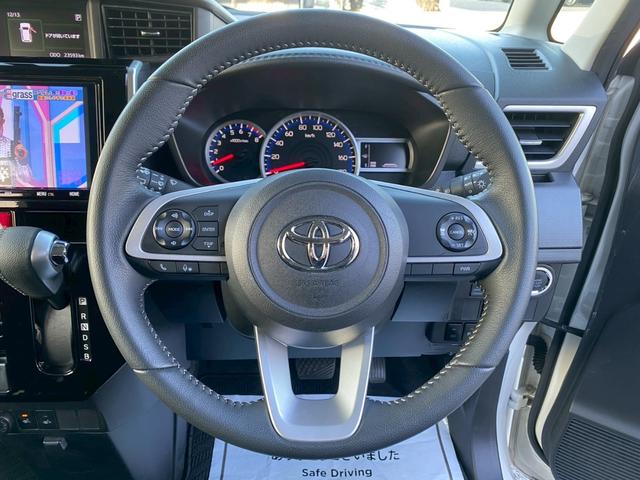 ルーミー カスタムＧ　グー鑑定書付／純正９インチナビ／バックカメラ／衝突軽減ブレーキ／Ｆ席シートヒーター／コーナーセンサー／両パワーシート／アダプティブクルーズコントロール／フルセグテレビ／Ｂｌｕｅｔｏｏｔｈ／スマートキー（34枚目）