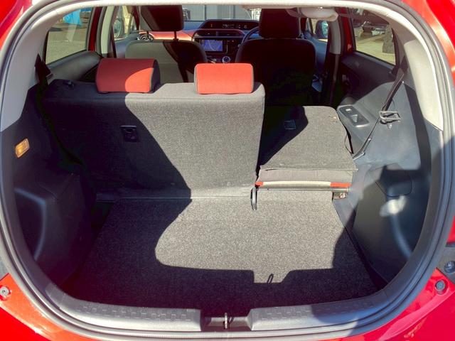 アクア Ｓ　グー鑑定書付／純正ナビ／バックカメラ／ＥＴＣ車載器／シートヒーター／フルセグテレビ／Ｂｌｕｅｔｏｏｔｈ／プッシュスタート／スマートキー／ステアリングリモコン／ＣＤ／ＤＶＤ／ラジオ／オートライト（59枚目）