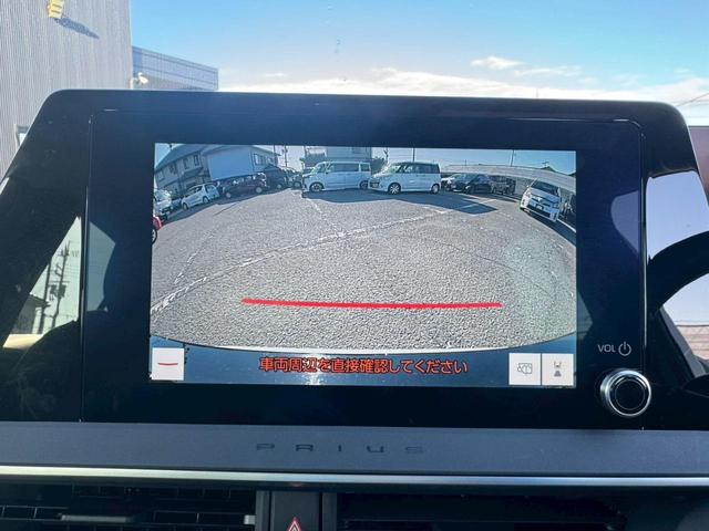 プリウス Ｇ　グー認定証書付／純正ナビ／バックカメラ／衝突軽減ブレーキ／ＥＴＣ／ブラインドスポットモニター／クルーズコントロール／シートヒーター／Ｂｌｕｅｔｏｏｔｈ／テレビ／スマートキー／純正１９インチホイール（10枚目）