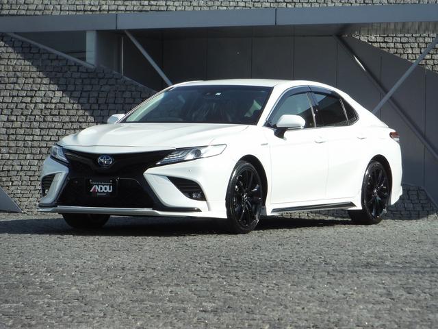 WS 純正9インチSDナビ地デジ バックモニタ ハーフレザー TRDエアロ&マフラー&19AW プリクラッシュセーフティ レーダークルーズ LDA クリアランスソナー LEDライト オートハイビーム(2枚目)