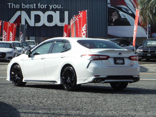 WS 純正9インチSDナビ地デジ バックモニタ ハーフレザー TRDエアロ&マフラー&19AW プリクラッシュセーフティ レーダークルーズ LDA クリアランスソナー LEDライト オートハイビーム(4枚目)
