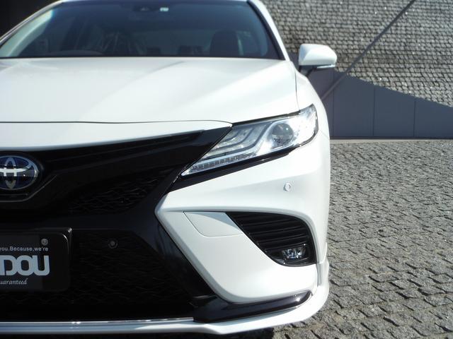 WS 純正9インチSDナビ地デジ バックモニタ ハーフレザー TRDエアロ&マフラー&19AW プリクラッシュセーフティ レーダークルーズ LDA クリアランスソナー LEDライト オートハイビーム(8枚目)