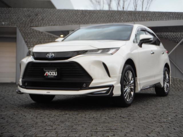 トヨタ ハリアーハイブリッドｚ レザーパッケージの中古車 車体価格ask 21 令和3 年式 走行0 4万キロ 車体色パール 福岡県朝倉郡筑前町栗田１４０８ ２ 株 安藤商会の在庫 グーネット中古車